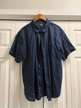 Billabong Black Shirt with Gold Dot Detail